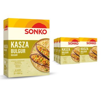 6x SONKO Kasza bulgur 2x100g - Sonko