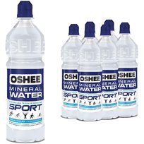 6x Woda mineralna OSHEE Sport niegazowane niskosodowa 750 ml