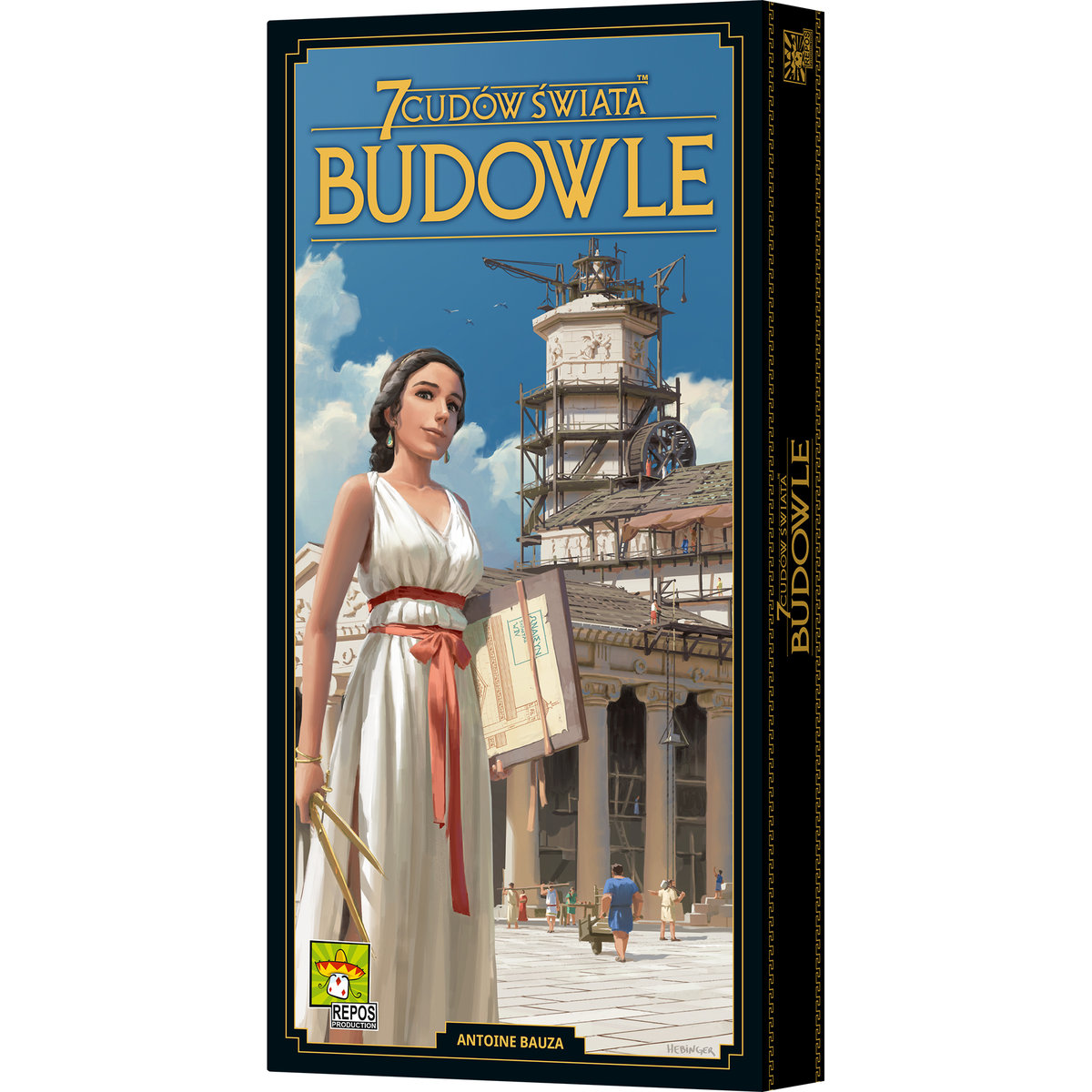 7 Cudów Świata: Budowle gra strategiczna Rebel