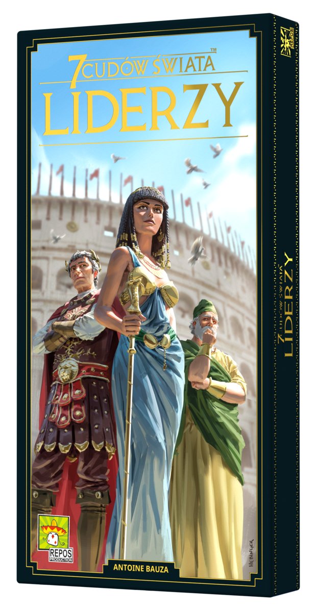 7 cudów świata: Liderzy (nowa edycja), gra strategiczna, Rebel