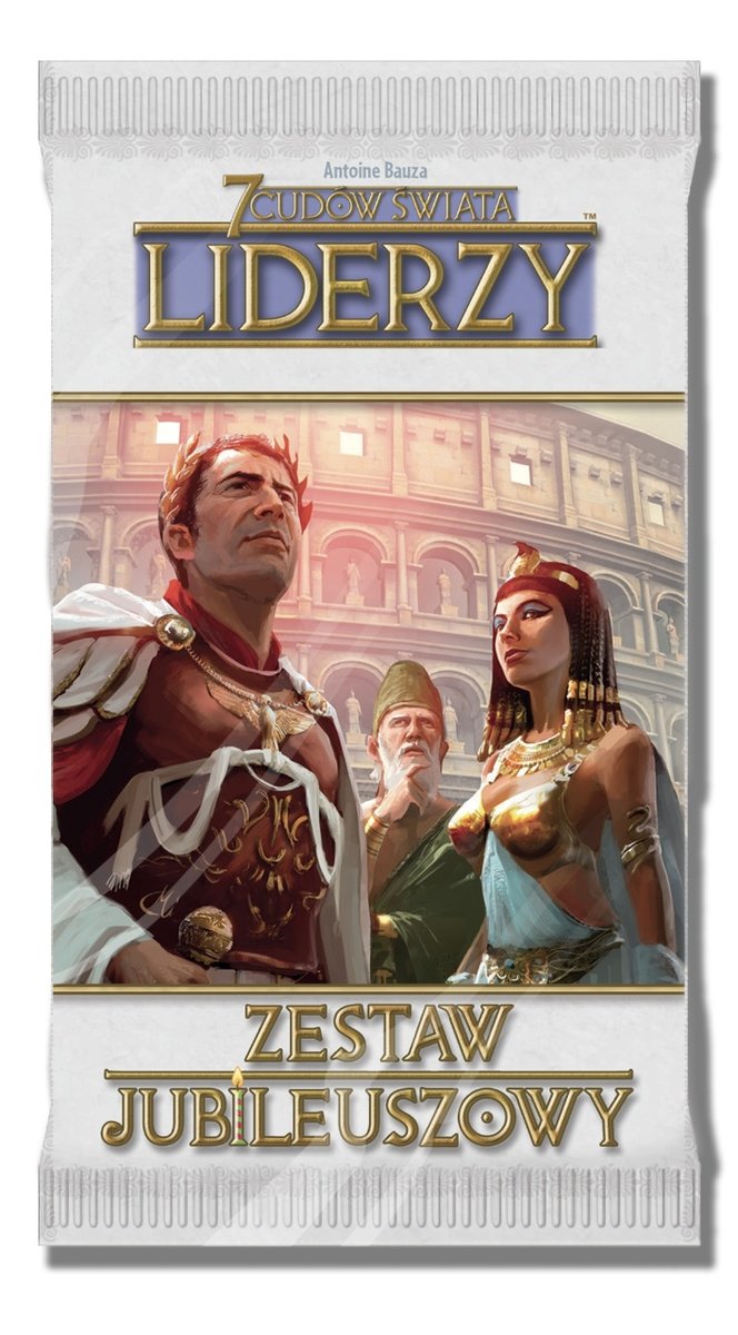 7 Cudów Świata: Zestaw jubileuszowy Liderzy, Rebel, gra planszowa