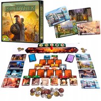 7 Wonders Duel Pojedynek Planszówka, gra planszowa, Rebel