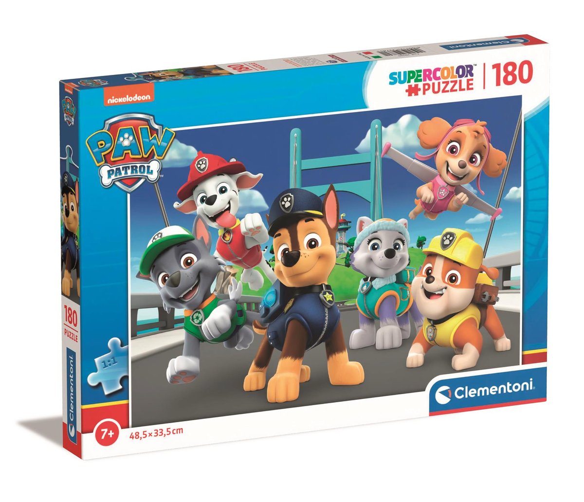 Clementoni Puzzle Trolls, 180 Teile – Buntes Kinderpuzzle Mit Poppy & Branch, Ab 7 Jahren