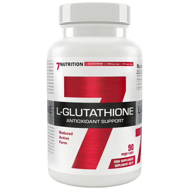 Фото - Вітаміни й мінерали 7 Nutrition 7Nutrition L-Glutathione Suplement diety, 90 vege kaps. 