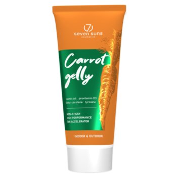 7suns Carrot Gelly, Przyspieszacz opalania, 200ml - 7suns