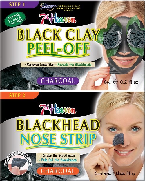 Zdjęcia - Maska do twarzy DUO 7th Heaven, Charcoal  Black Clay Peel Off węglowa maseczka do twarzy 6m 