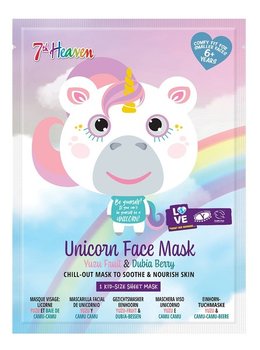 7th Heaven Unicorn Face Mask Kojąco-odżywcza maseczka do twarzy Yuzu Fruit Dubia Berry - 7th Heaven
