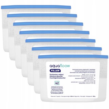 7x pochłaniacz wilgoci osuszacz na wilgoć bezzapachowy AquaFloow - Aquafloow