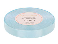 [812104] Wstążka satynowa 12mm 32mb jasnobłękitna