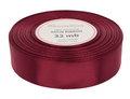 [825031] Wstążka satynowa 25mm 32mb bordowa ciemna&nbsp;-&nbsp;PassionRoom.pl
