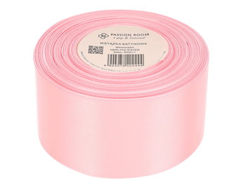 [850211] Wstążka satynowa 50mm 32mb cukierkowy róż - PassionRoom.pl