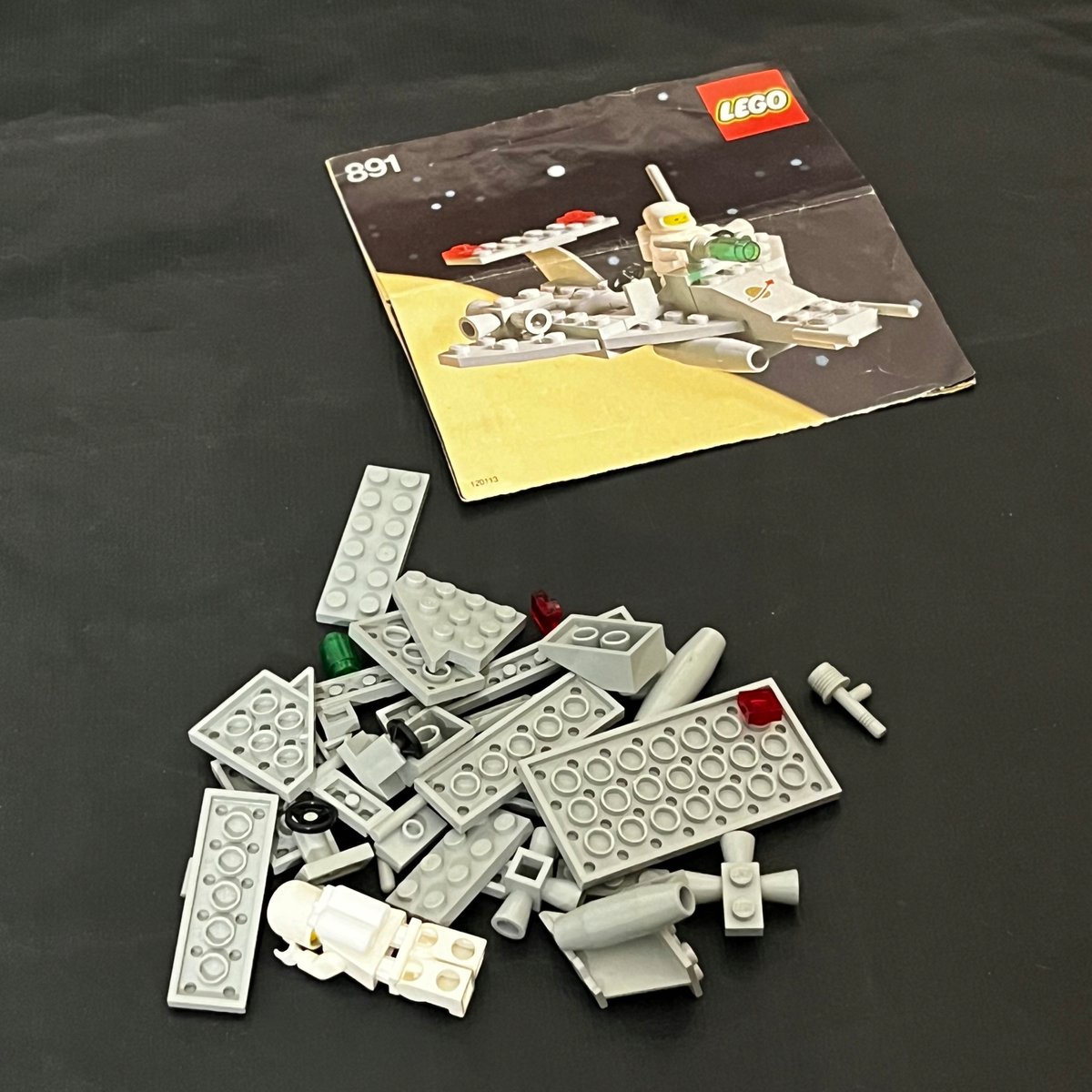 891 LEGO Dwuosobowy statek kosmiczny