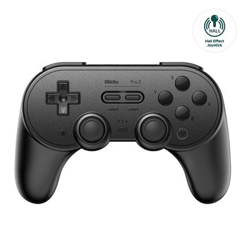 8BitDo PRO 2 Gamepad Hall Ed/Black RET00409 - 8bitdo
