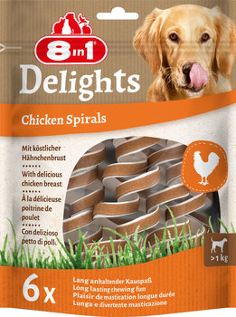 8In1 Przysmak Delights Chicken Spirals - 8in1