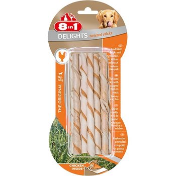 8In1 Przysmak Delights Twisted Sticks [T122470] 10 Szt. - 8in1