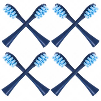 8x końcówki GRANATOWE do szczoteczki sonicznej Oclean SE / X / X PRO / X PRO Elite / X PRO Digital / X10 / One / Air / Z / F1 / FLOW / Endurance - Reptila - Reptila