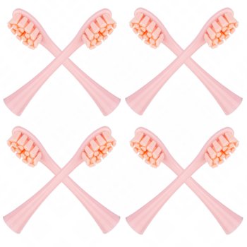 8x końcówki RÓŻOWE do szczoteczki sonicznej Oclean SE / X / X PRO / X PRO Elite / X PRO Digital / X10 / One / Air / Z / F1 / FLOW / Endurance - Reptila - Reptila