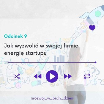 #9 Jak wyzwolić w swojej firmie energię startupu? - Rozwój w Biały Dzień_1 - podcast - Kurcewicz Żaneta