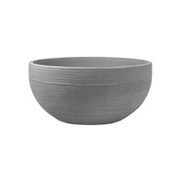 90148 Donica ogrodowa okrągła 60 x 28 cm szary PATIO