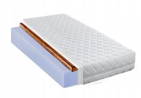 90x200 ORTOPEDYCZNY MATERAC Z KOKOSEM TWARDY 21CM