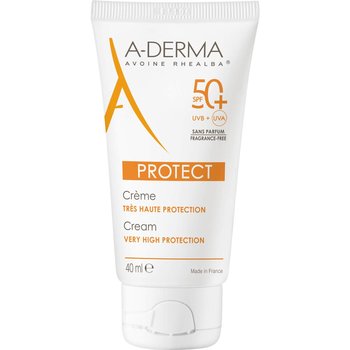 A-Derma Protect, krem bezzapachowy, bardzo wysoka ochrona przecisłoneczna, SPF 50+, 40 ml - Pierre Fabre