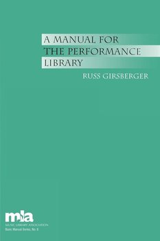 A Manual for the Performance Library - Girsberger Russ