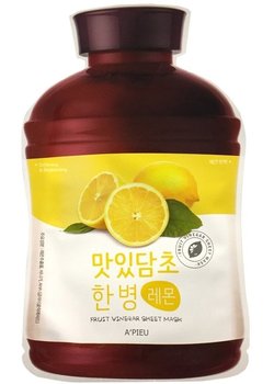 A'Pieu, Fruit Vinegar, nawilżająco-rozjaśniająca maseczka w płachcie Lemon, 25 g - A'Pieu