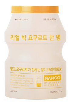 A’pieu Real Big Yogurt One-Bottle maseczka w płachcie Mango 21g - A’pieu