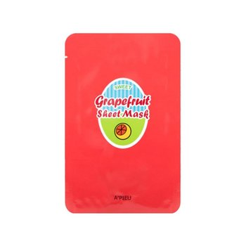 A'Pieu, Sheet Mask, nawilżająco-oczyszczająca maska w płachcie Grapefruit, 23 g - A'Pieu