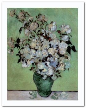 A Vase Of Roses, 1890 plakat obraz 40x50cm - Wizard+Genius