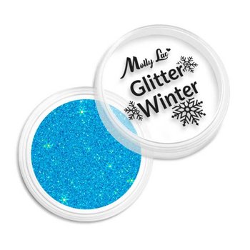 A844 MollyLac  Pyłek do paznokci Glitter Winter Nr 5  1g - Molly Lac