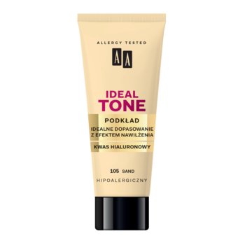 AA Ideal Tone Podkład do twarzy dopasowujący się do koloru cery 105 Sand 30 ml - AA