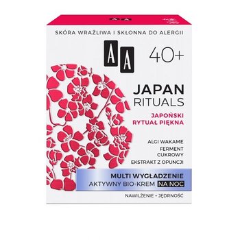 AA, Japan Rituals 40+, aktywny bio-krem na noc, 50 ml - AA