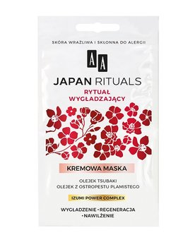 AA, Japan Rituals, kremowa maska do twarzy, 2x4 ml - AA