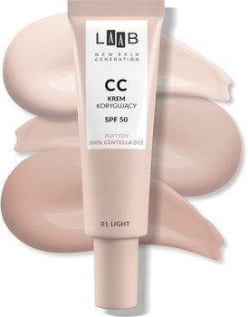AA LAAB 100% Centella B12 Krem CC korygujący SPF50 nr 01 Light - AA