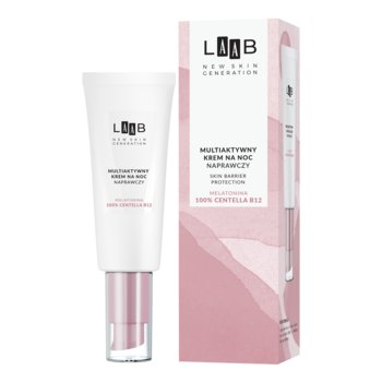 AA LAAB 100% Centella B12 Multiaktywny krem na noc naprawczy 40 ml - AA