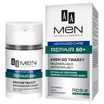 AA, Men Adventure Care, krem do twarzy Repair 60+, 50 ml - AA