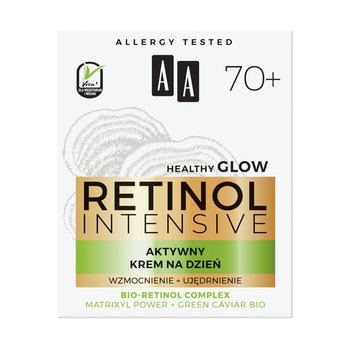 AA, Retinol Intensive 70+, aktywny krem na dzień wzmocnienie + ujędrnienie, 50 ml - AA