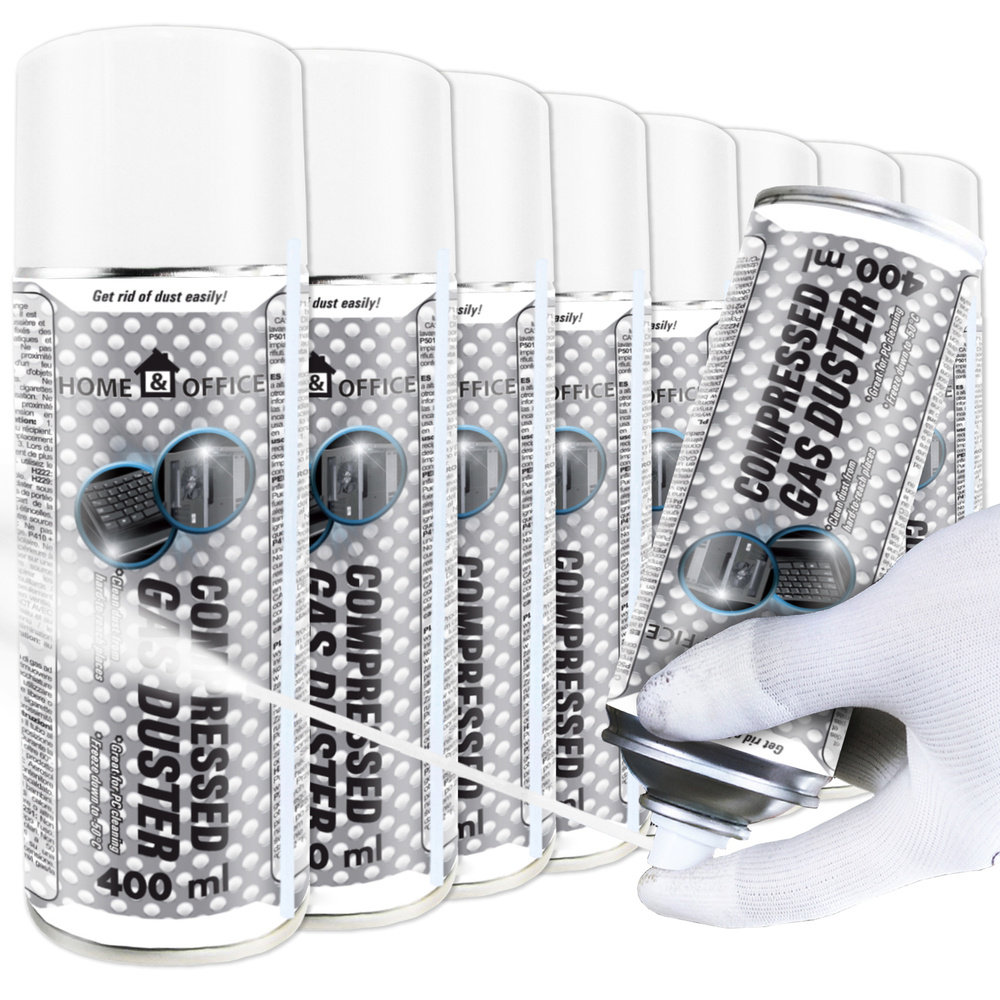 AABCOOLING Gas Duster 3x 600ml - Koelspray Tot -50°C & Stofblaas, Voor Elektronica, Metaal, Vastzittende Schroeven