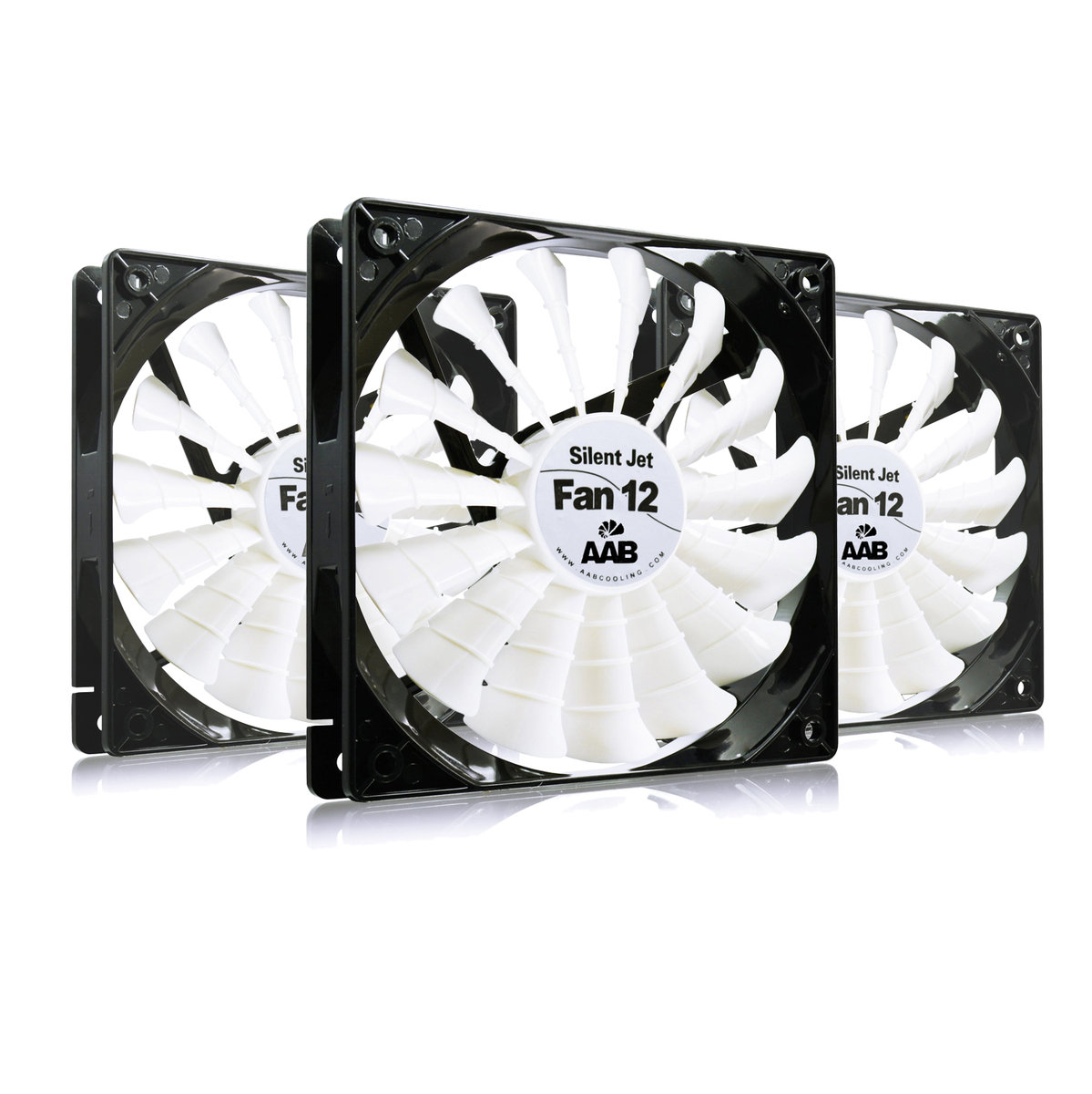 AABCOOLING Silent Jet Fan 12-cm 120mm - Wydajny Wentylator do ...