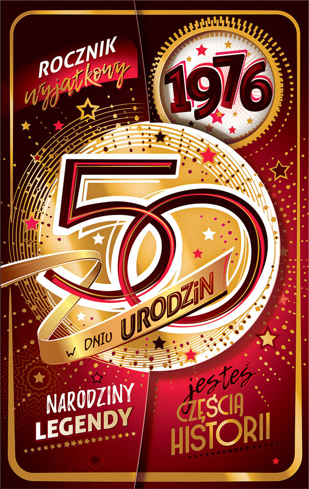 AB Card, CR29 Kartka z Cyfrą 50 - Ab Card | Sklep EMPIK.COM