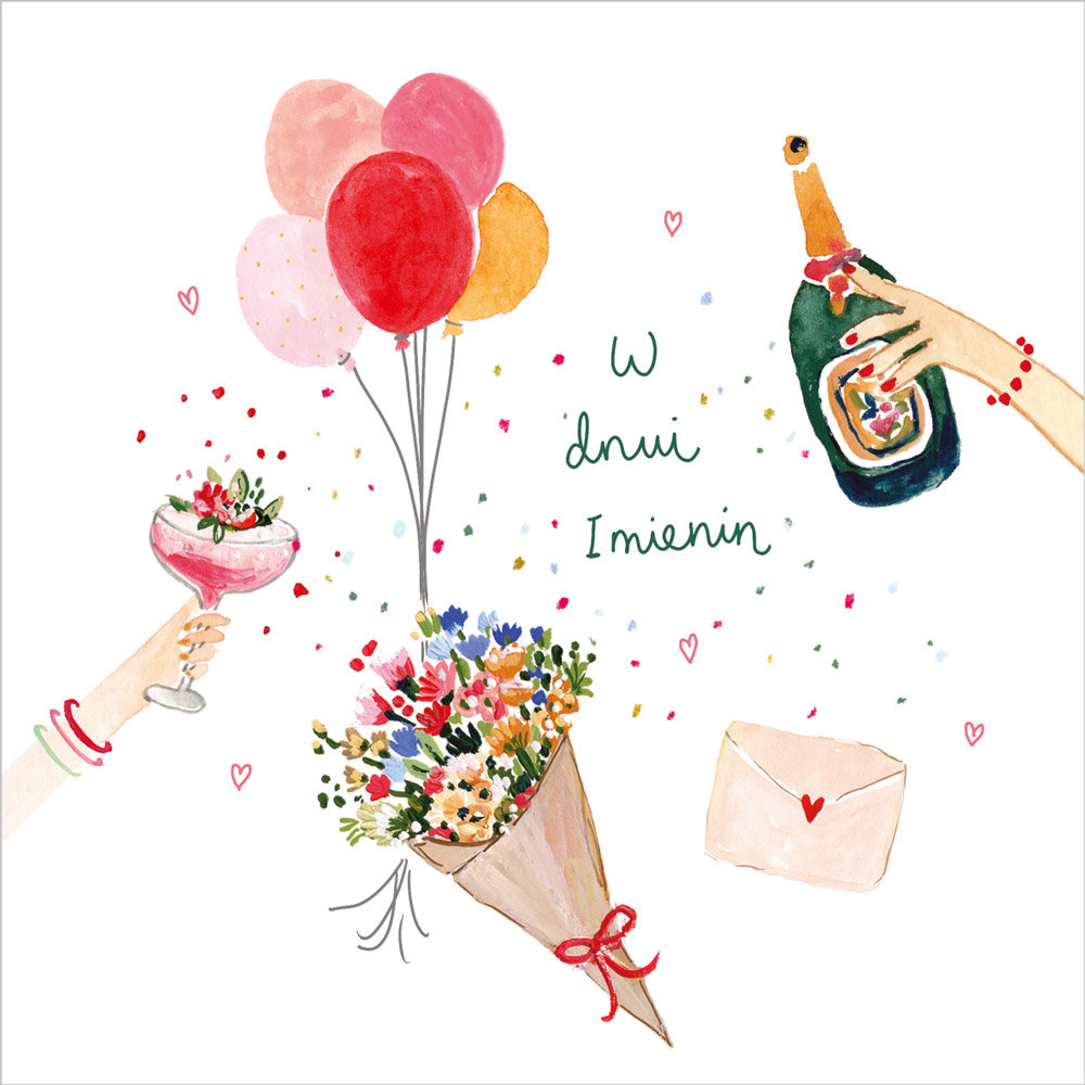 AB Card, Kartka Imieninowa, KWL42 - AB Card | Sklep EMPIK.COM