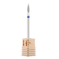 ABA GROUP Frez diamentowy - płomień niebieski (łezka) - 2,1mm - niebieski aba group