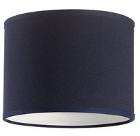 ABAŻUR okrągły walec tuba 16cm GRANATOWY
