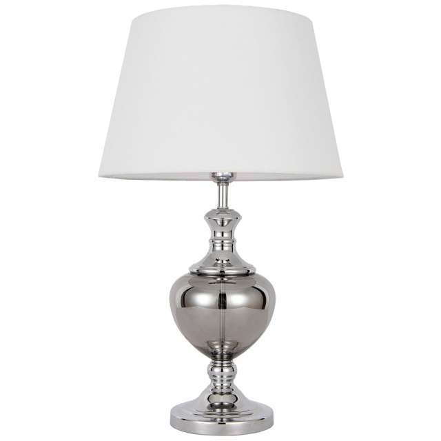 Zdjęcia - Lampa stołowa Italux Abażurowa LAMPKA biurkowa KORREZ TB-6620-1  klasyczna  
