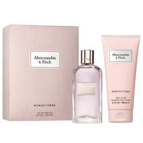abercrombie & fitch first instinct woman woda perfumowana 100 ml   zestaw  