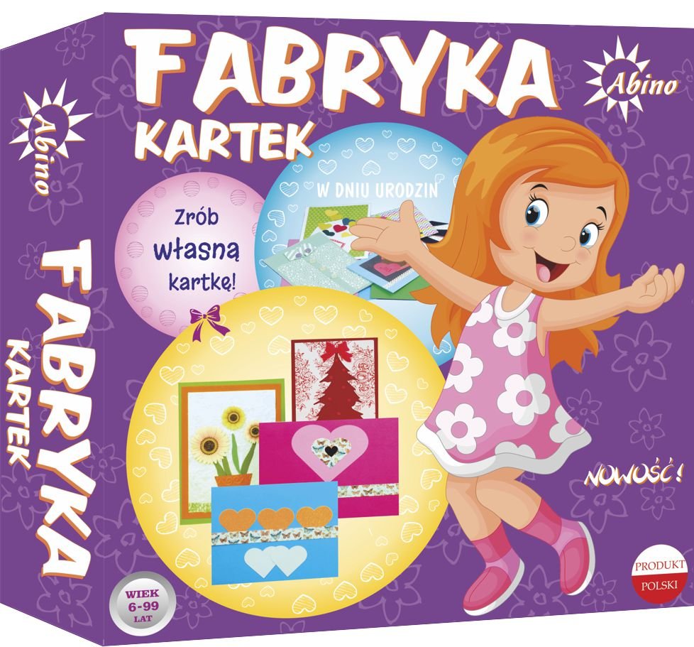 Abino NT, zestaw kreatywny Fabryka kartek
