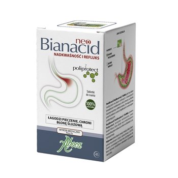 Aboca, Neobianacid, Wyrób medyczny, 45 tabletek - Aboca