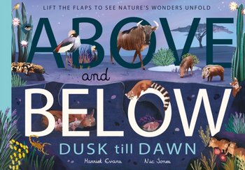 Above and Below: Dusk till Dawn: Lift the flaps to see natures wonders unfold - Evans Harriet
