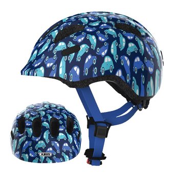 ABUS, Kask dziecięcy rowerowy, SMILEY 2.0, niebieski, rozmiar M - ABUS